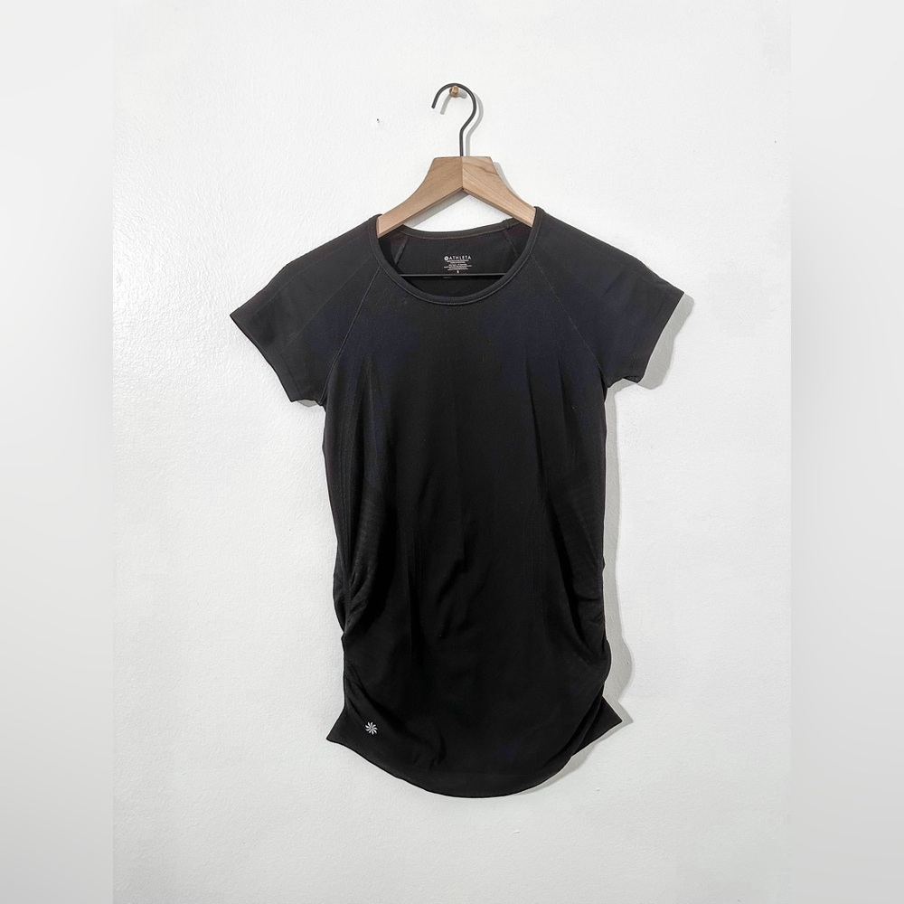 Athleta Black Speedlight Active Tee